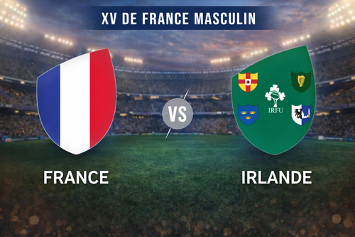 FRANCE - IRLANDE Jeudi 05 Février 2026 21h10